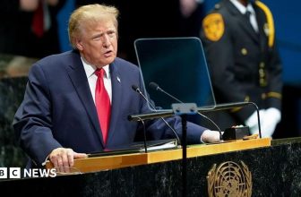 Trump threatens to ‘annihilate’ Iran in UN speech as officials meet on sidelines