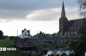 Protesters disperse after blocking controversial Orange Order parade