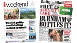 The Papers: 'Verdicts that rocked football' and 'Burnham bottles it'