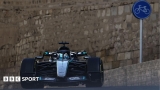 Azerbaijan Grand Prix: George Russell fastest from Kimi Antonelli in Friday practice