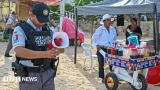 Hurricane Polo downgraded but remains ‘very powerful’ off coast of Mexico