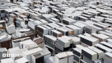 Fridge freezers left at Newport Docks amid suspended collections
